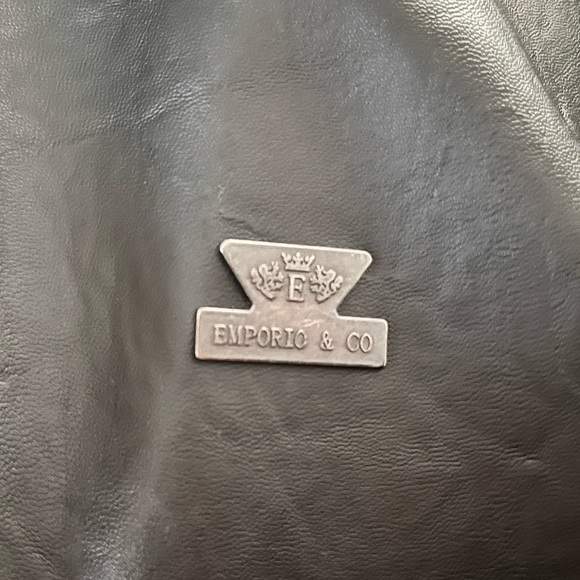 Never been worn designer leather jacket - Picture 6 of 6